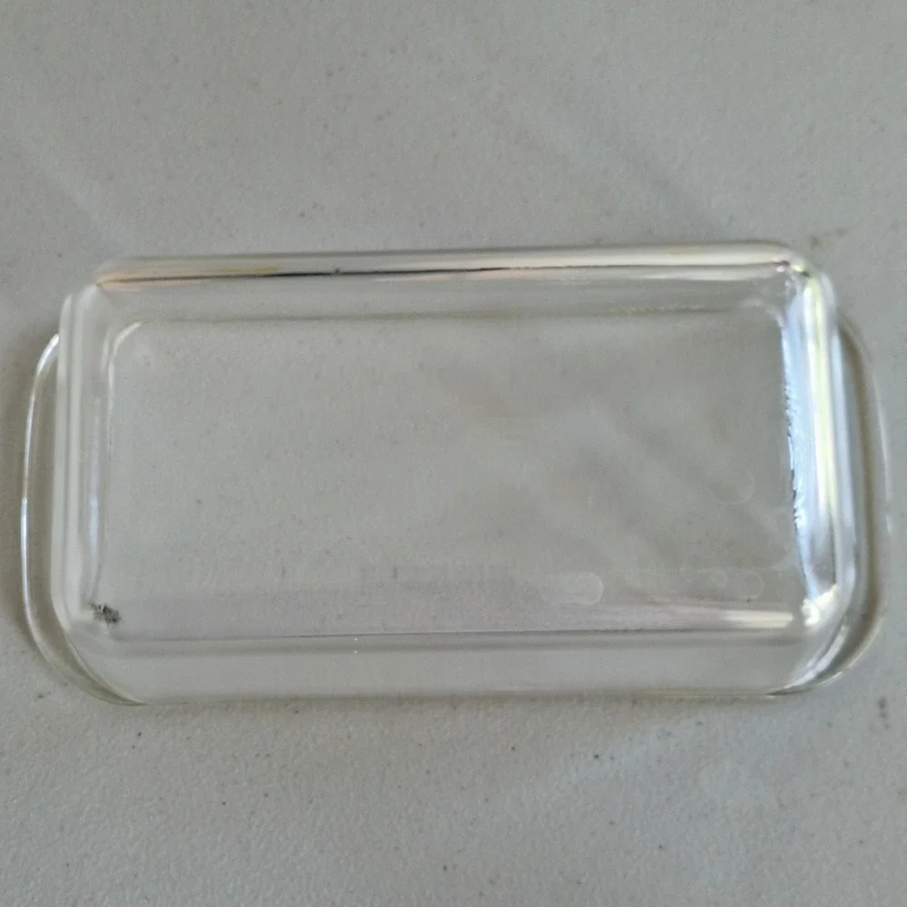Pyrex 213 Clear Glass Loaf Pan 1.5L Vintage Corning USA Baking Dish 8.5 x 4.5